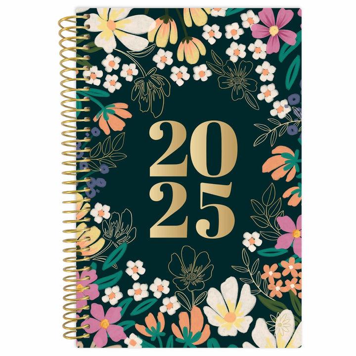 2025 Soft Cover Planner, 4" x 6", Blooming Wildly