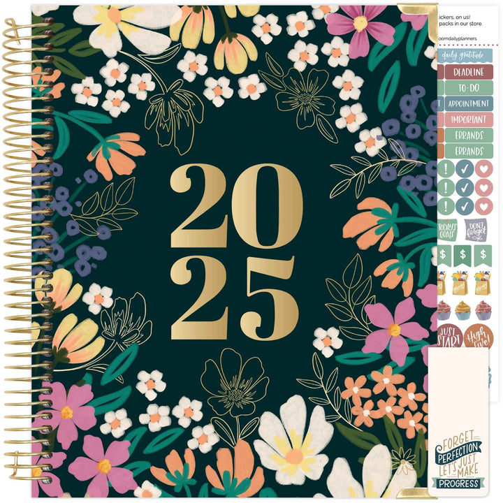 2025 Vision Planner, 7.5" x 9", Blooming Wildly