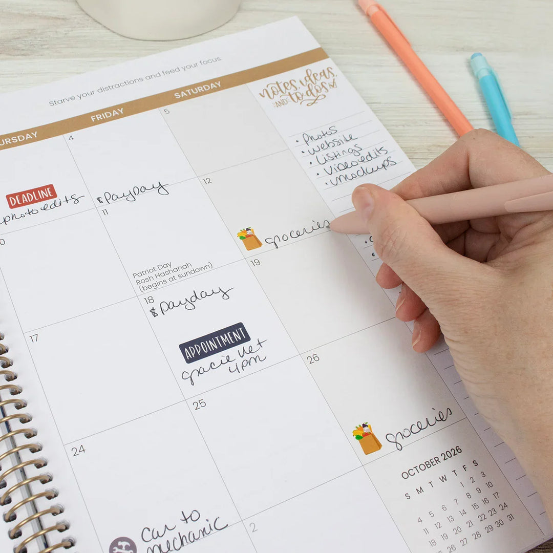Bloom Daily Planners HARDCOVER 2026 Planner January To