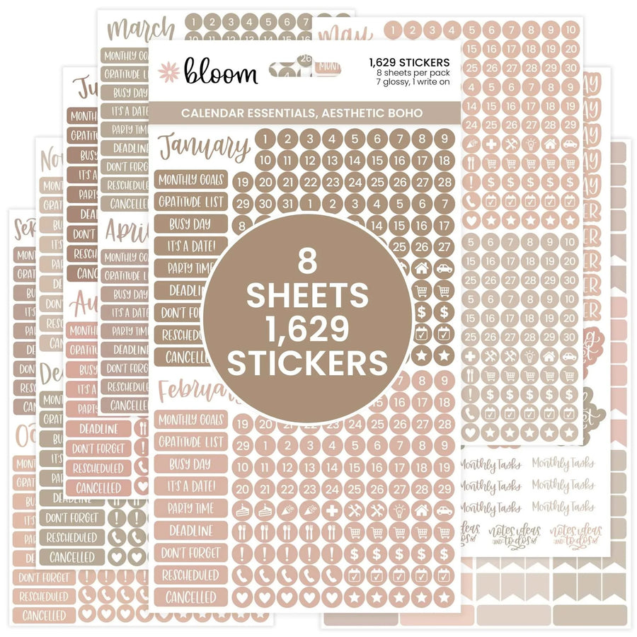 All Planner Stickers & Vinyl Sticker Sets - bloom daily planners