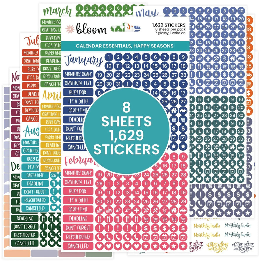 All Planner Stickers & Vinyl Sticker Sets - bloom daily planners