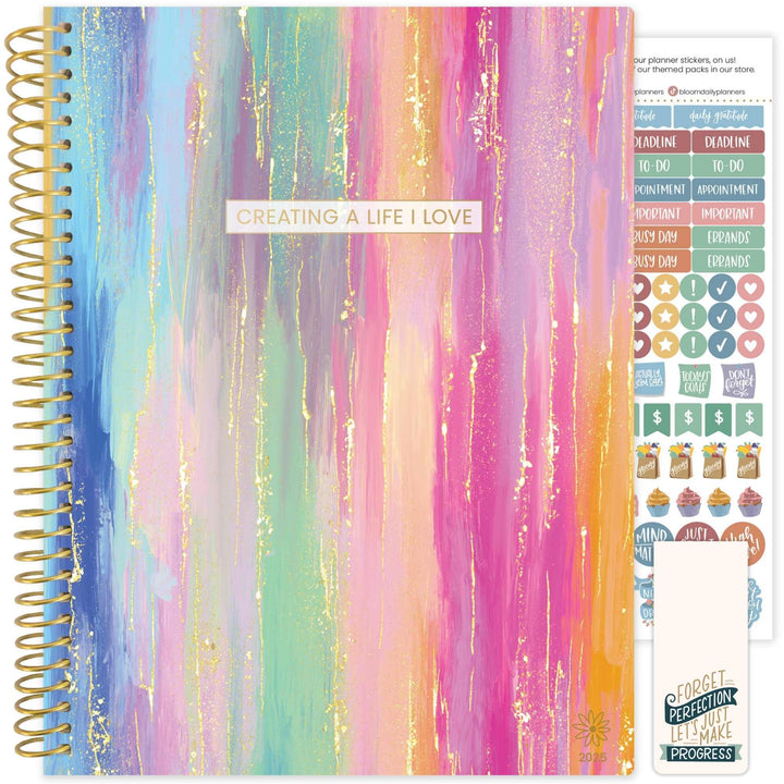 2025 Soft Cover Planner, 8.5" x 11", Creating A Life I Love