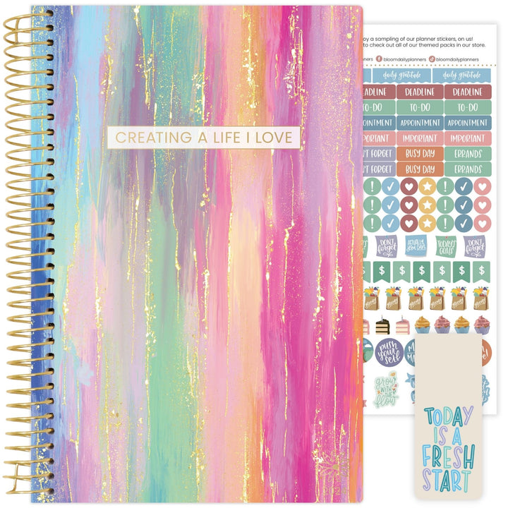 2024 Soft Cover Planner, 5.5" x 8.25", Creating a Life I Love