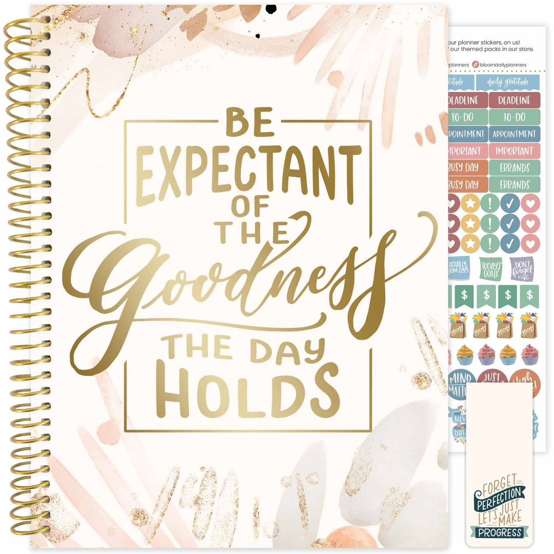 2025 Soft Cover Planner, 8.5" x 11", Moments of Grace