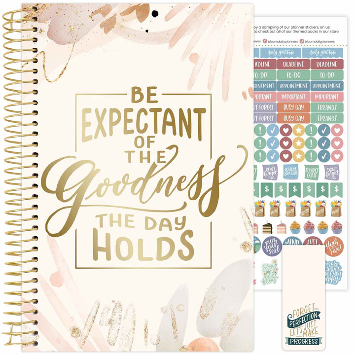2025-26 Soft Cover Planner, 5.5" x 8.25", Moments of Grace