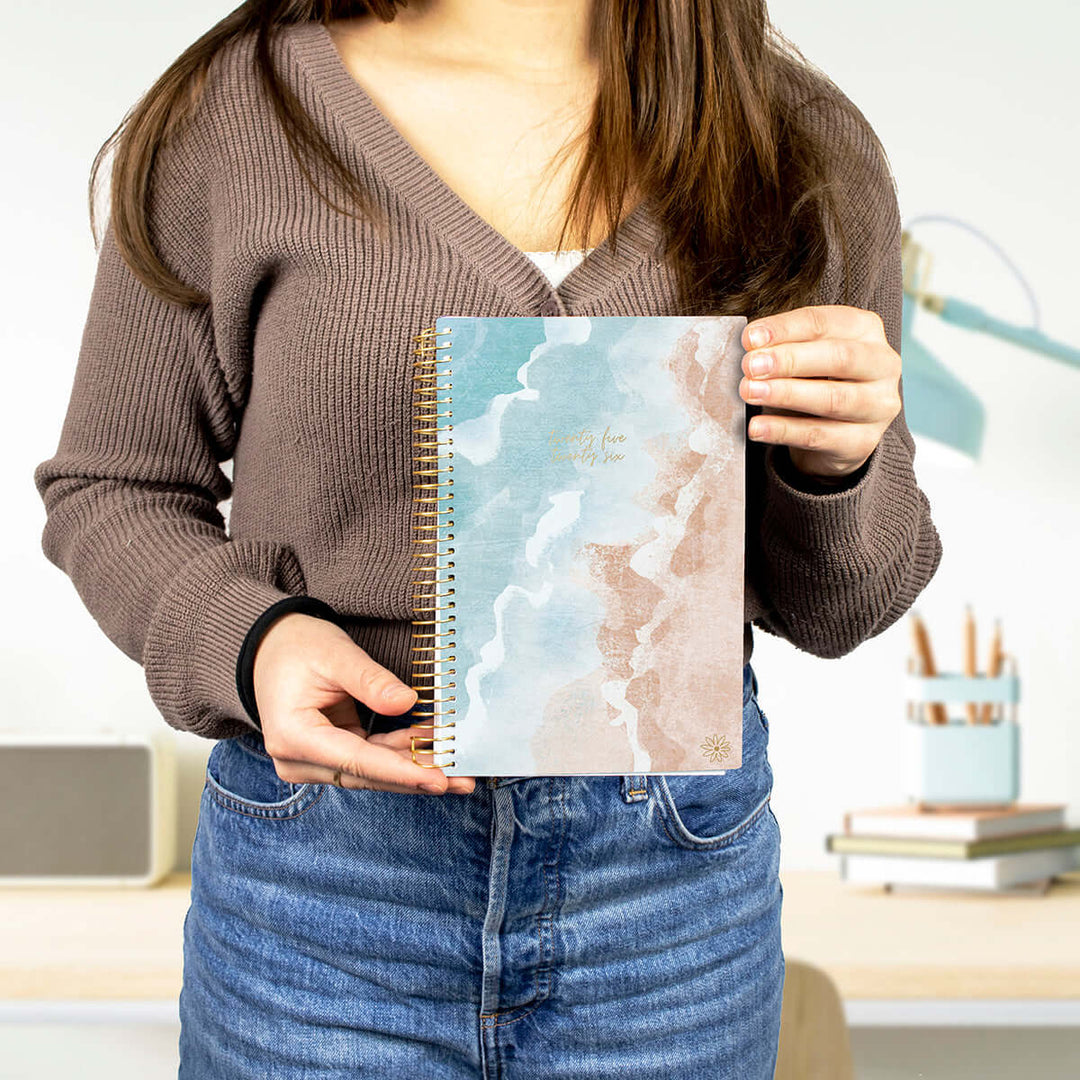2025-26 Soft Cover Planner, 5.5" x 8.25", Ocean Oasis