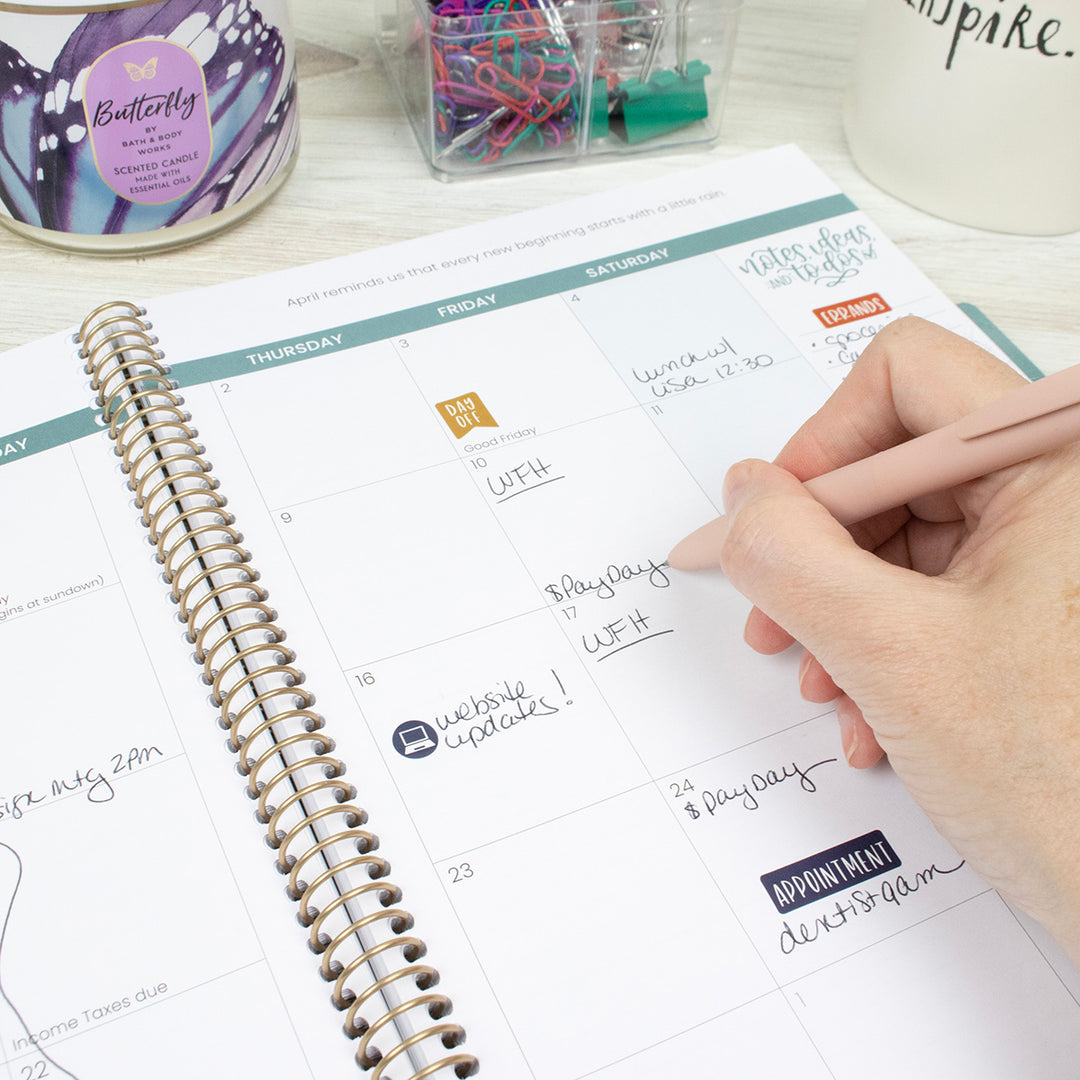 2026 Soft Cover Planner, 8.5" x 11", Be Kind