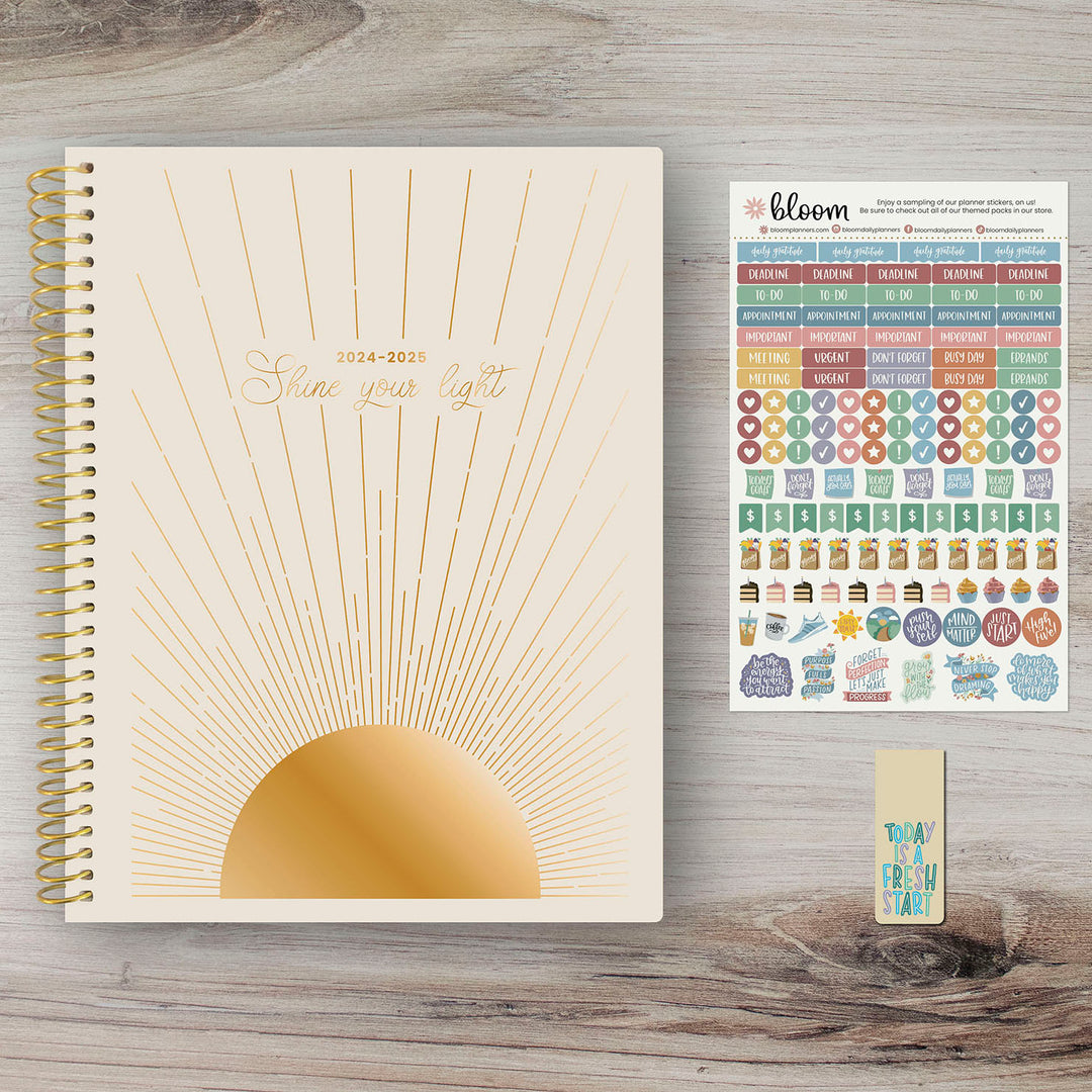 2024-25 Soft Cover Planner, 8.5" x 11", Cleerely Stated