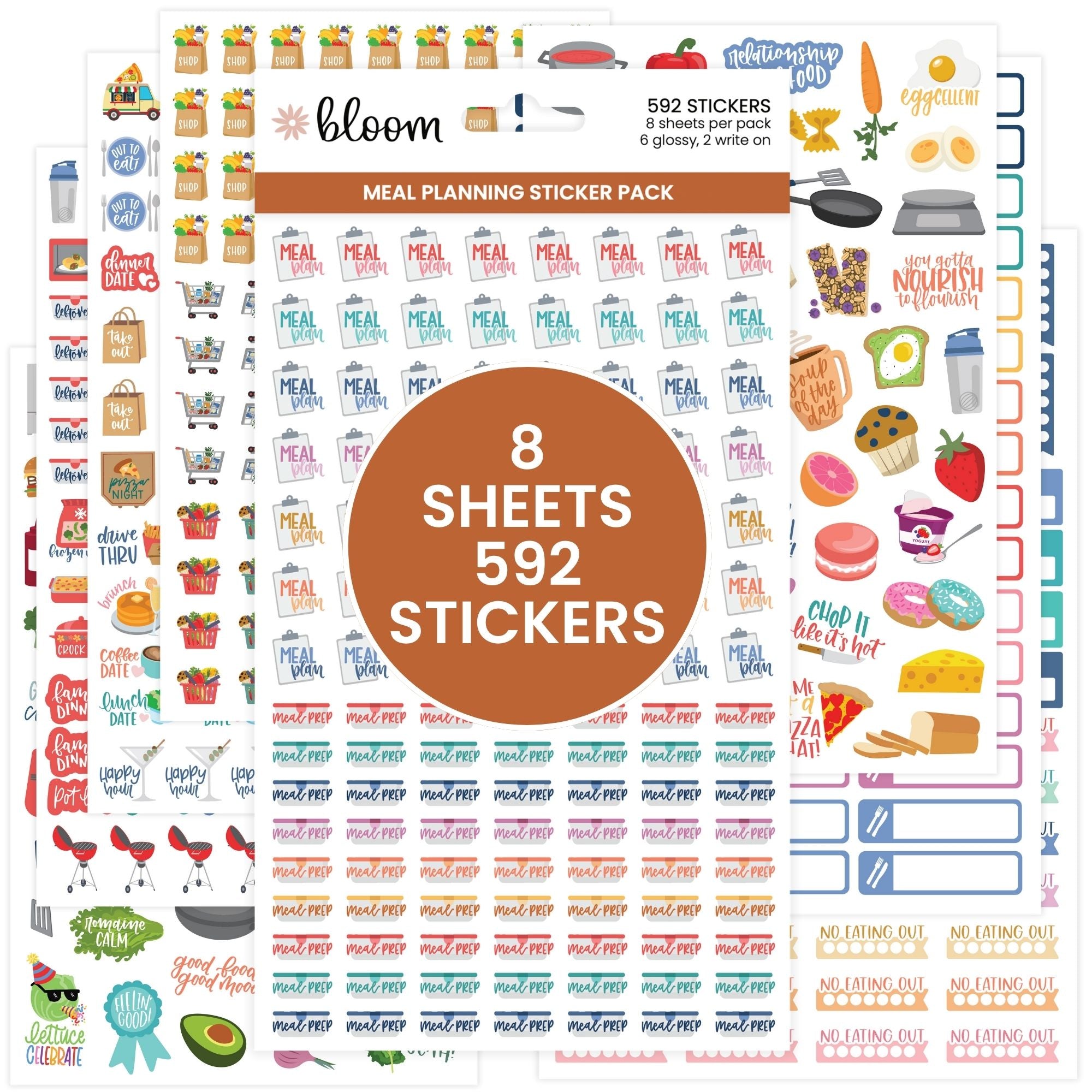 Lot store of Planner Stickers