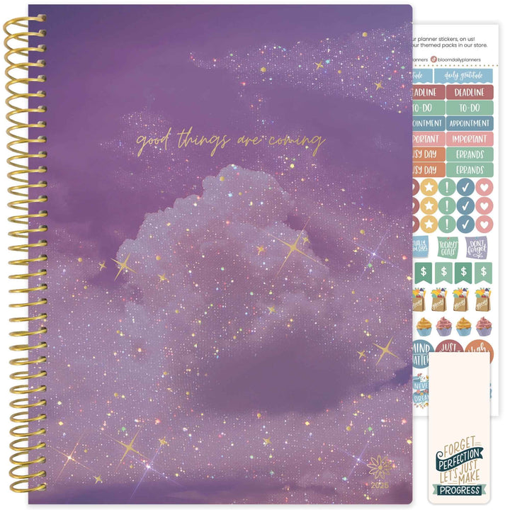 2025 Soft Cover Planner, 8.5" x 11", Good Things are Coming