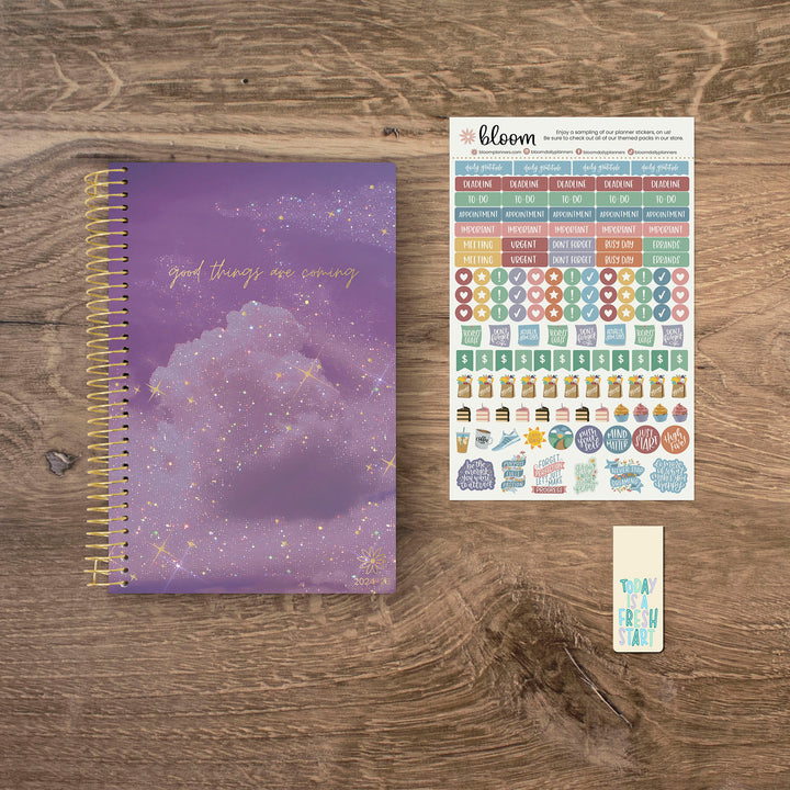 2024-25 Soft Cover Planner, 5.5" x 8.25", Good Things are Coming