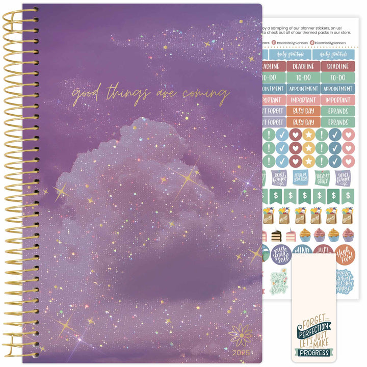 2025 Soft Cover Planner, 5.5" x 8.25", Good Things are Coming