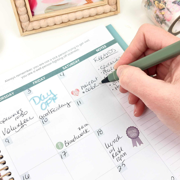 Chronic Illness Planner | Brushstroke Blooms - bloom daily planners