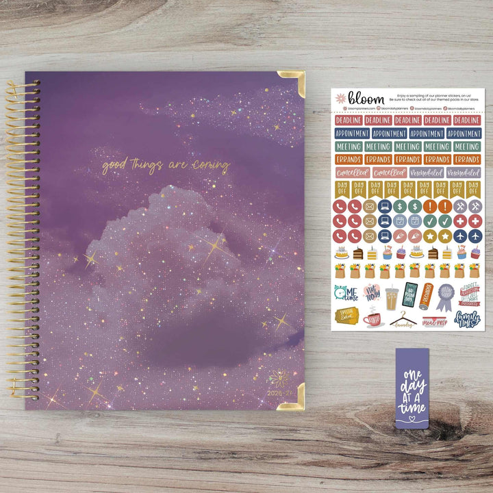 2026–27 Vision Goal Planner, 7.5" x 9" | Good Things Are Coming - bloom daily planners