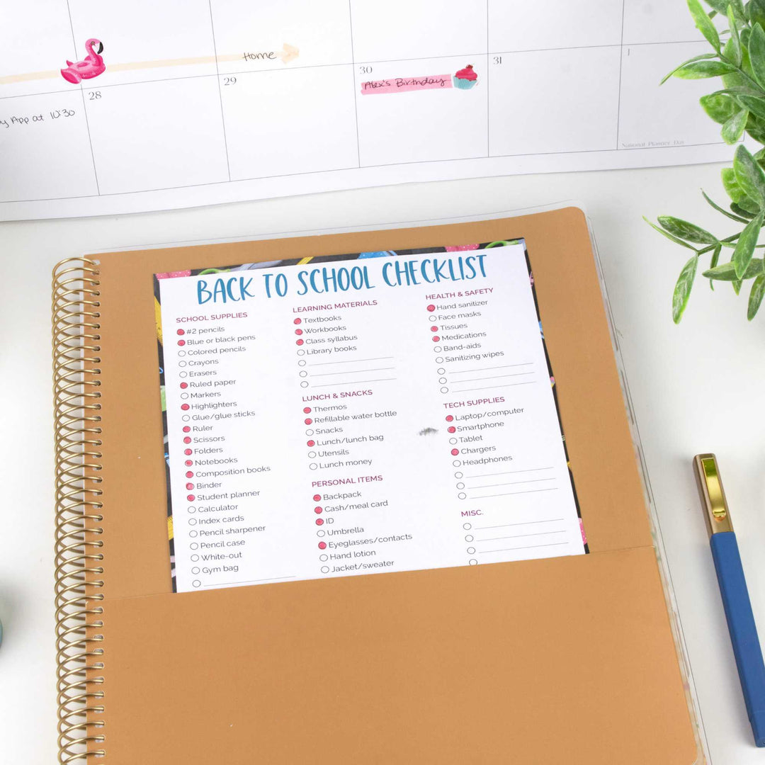 Undated Ultimate Planner & Calendar, Interchangeable Cover - bloom daily planners