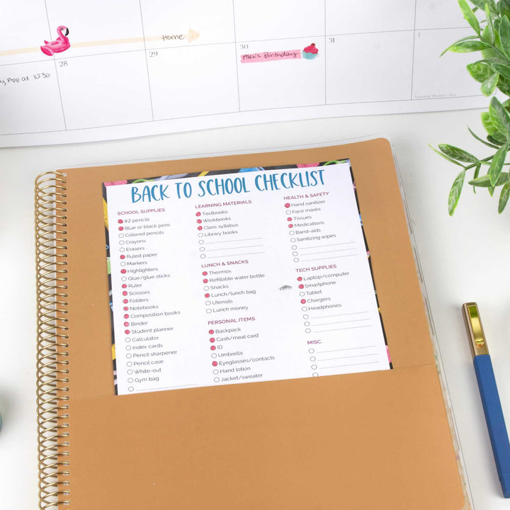 Undated Ultimate Planner & Calendar, Interchangeable Cover - bloom daily planners