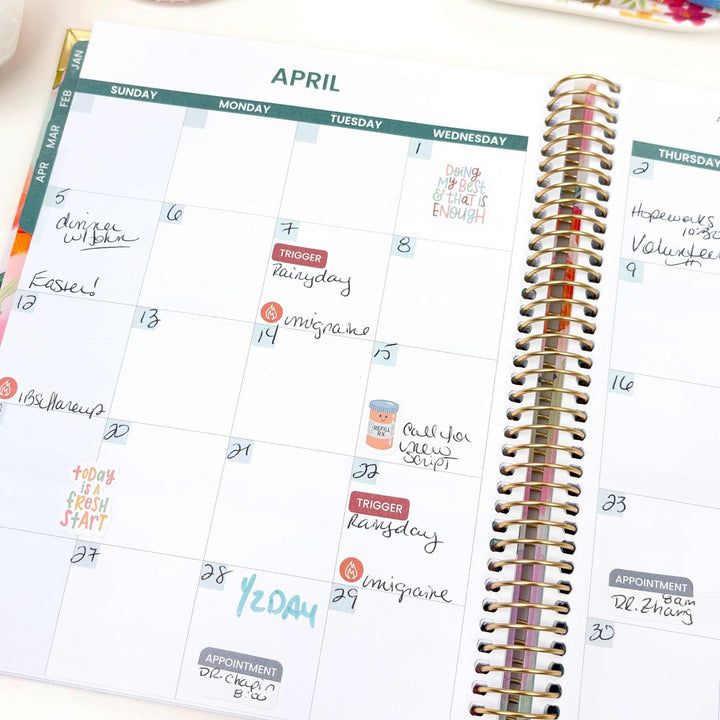 Chronic Illness Planner | Brushstroke Blooms - bloom daily planners