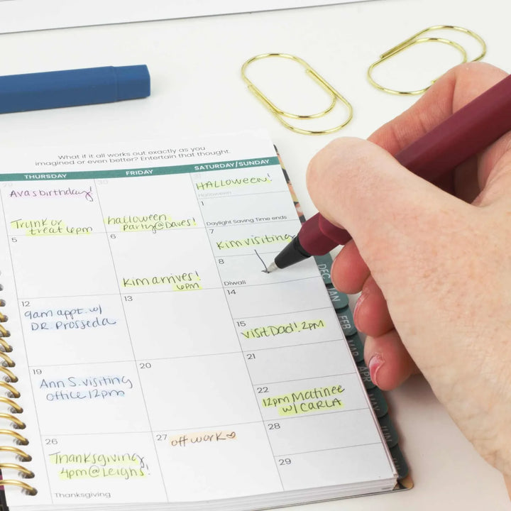 2026-27 Soft Cover Planner, 4" x 6" | Blooming Wildly - bloom daily planners