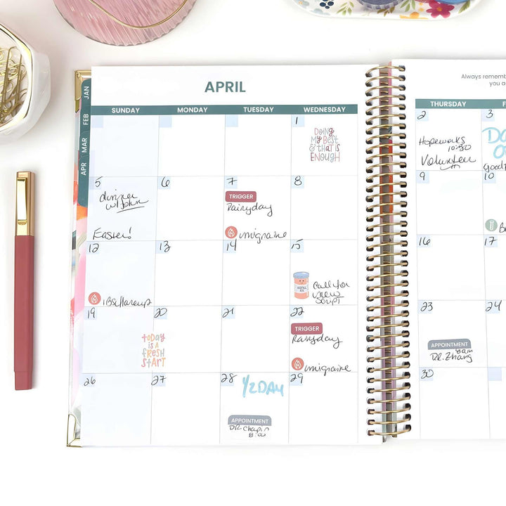Chronic Illness Planner | Brushstroke Blooms - bloom daily planners