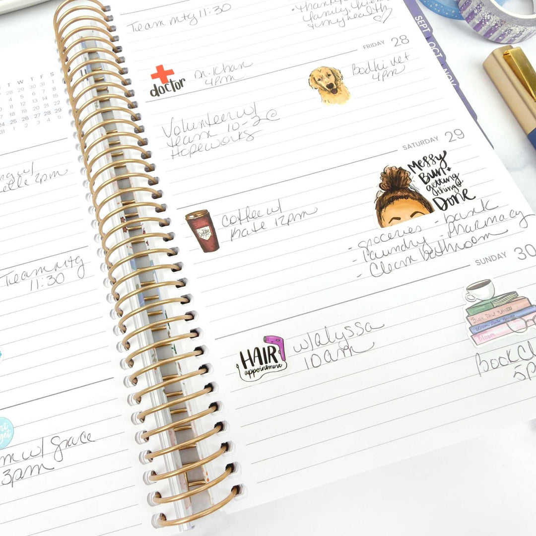 Planner Stickers | Classic Pack | Vintage - bloom daily planners