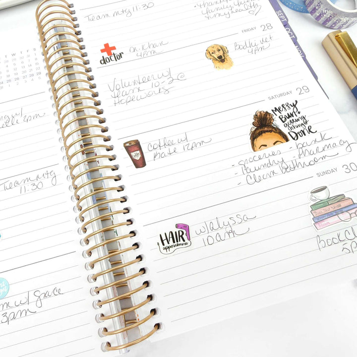 Planner Stickers | Classic Pack | Vintage - bloom daily planners