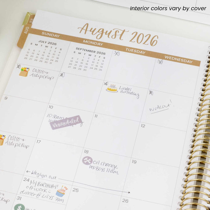 2026–27 Vision Goal Planner, 7.5" x 9" | Good Things Are Coming - bloom daily planners