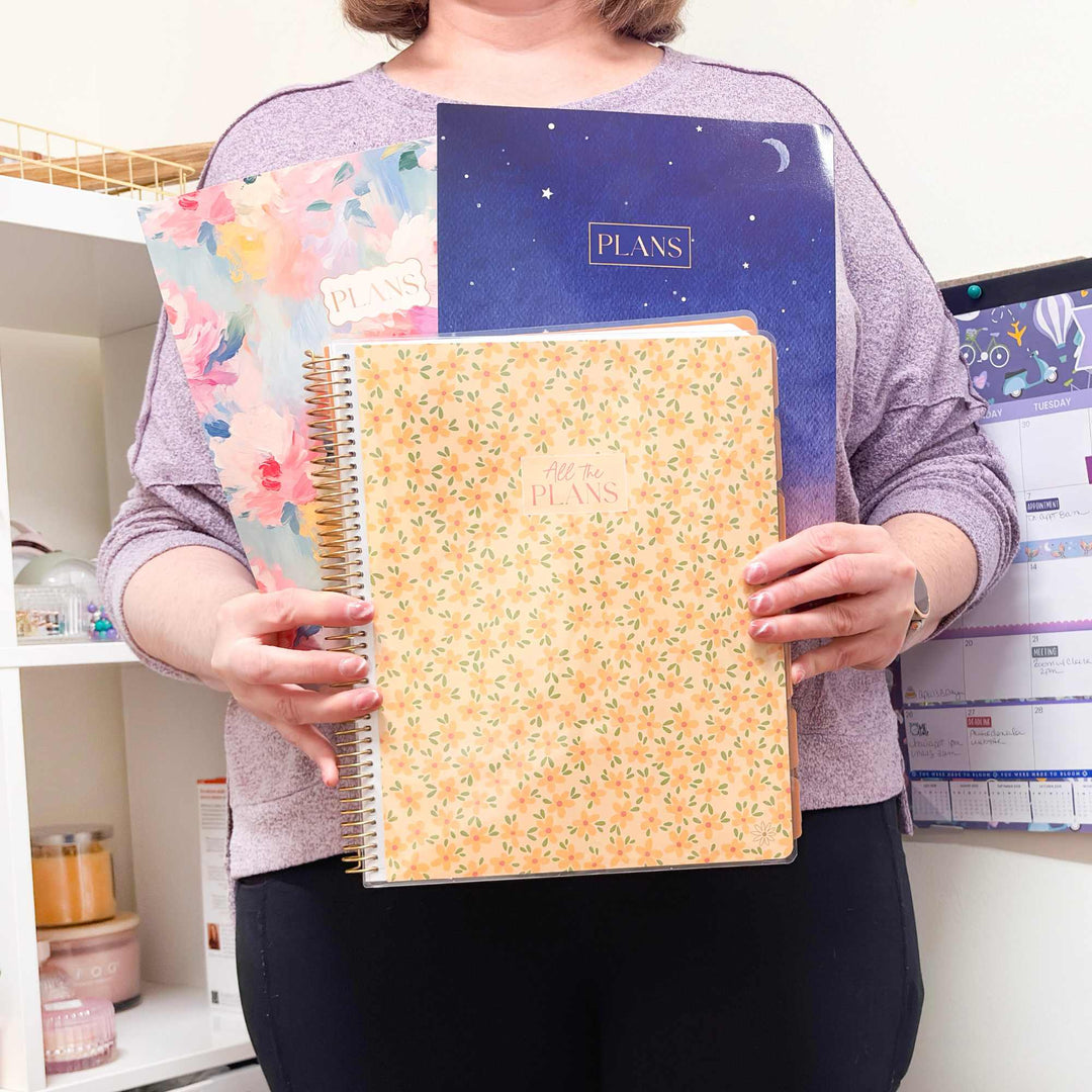 Undated Ultimate Planner & Calendar, Interchangeable Cover - bloom daily planners