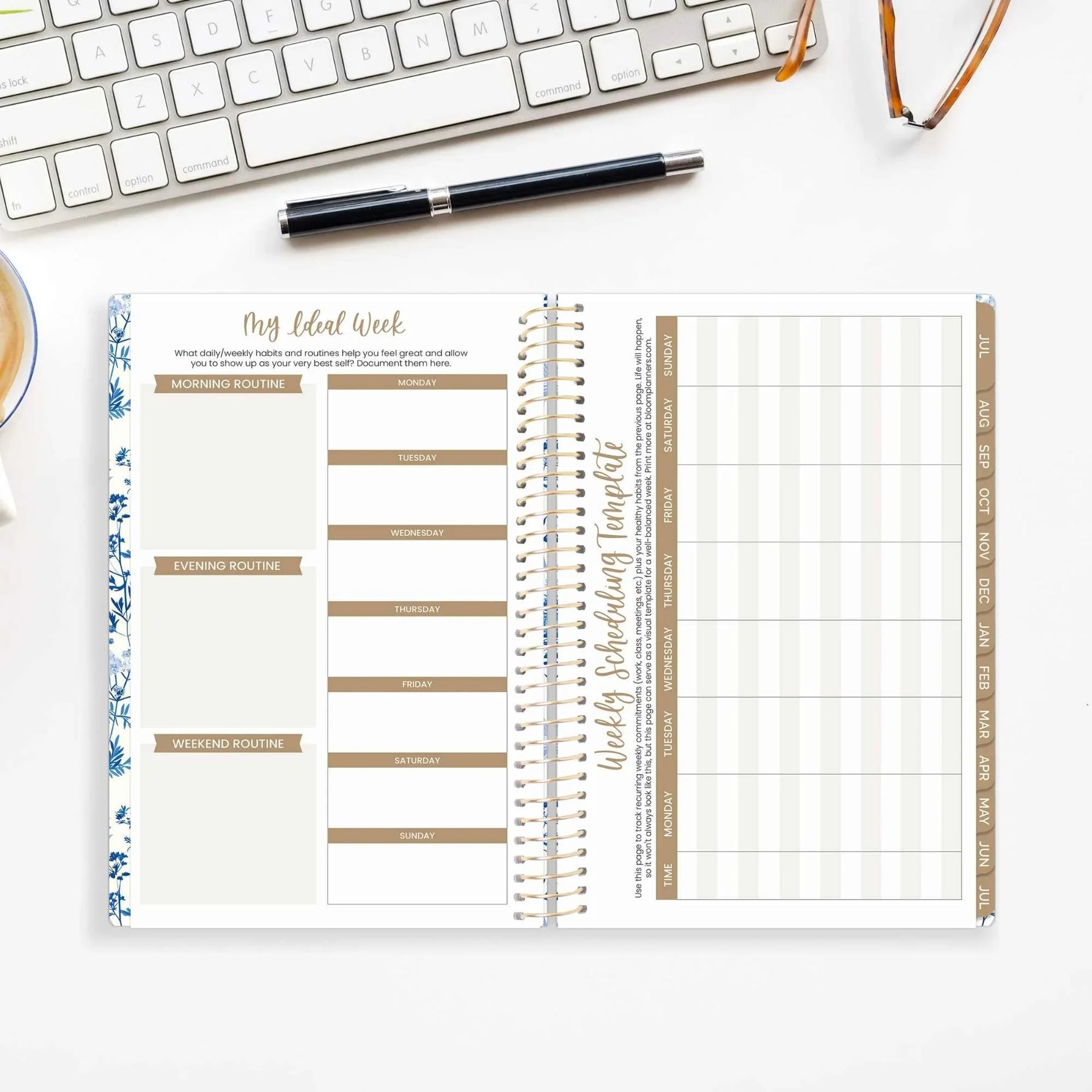Bloom 2026–27 Academic Planner 5.5