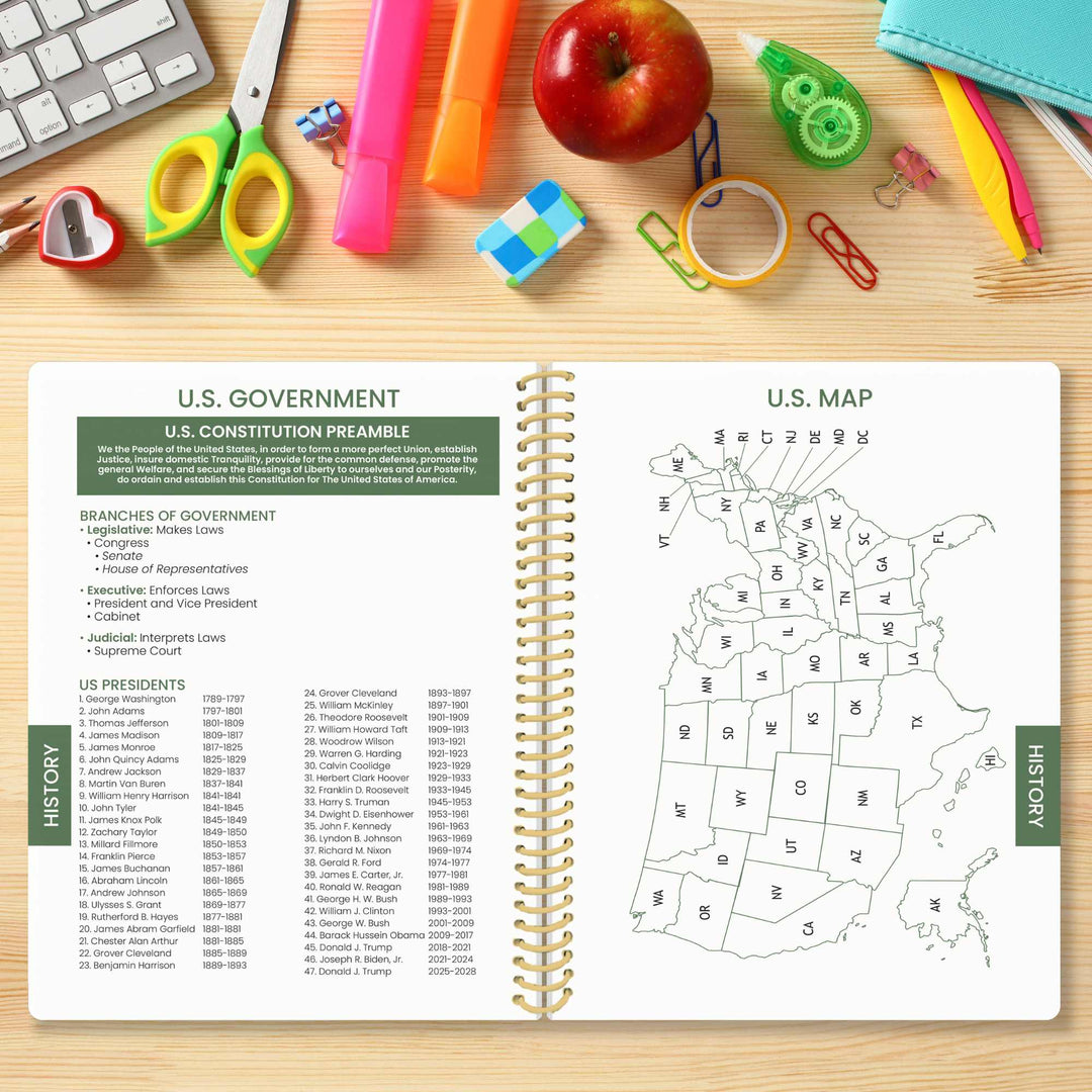2026–27 Daisy Column Academic Planner, 7" x 9" | Butter Yellow Daisies - bloom daily planners