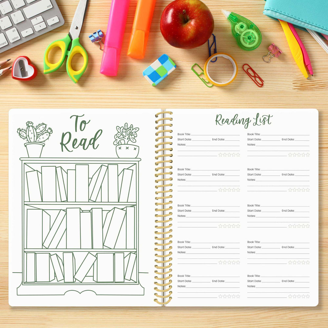 2026–27 Daisy Column Academic Planner, 7" x 9" | Butter Yellow Daisies - bloom daily planners