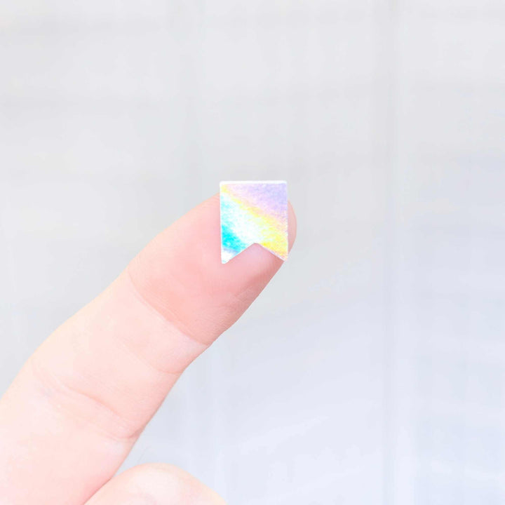 Planner Stickers | Calendar Essentials | Iridescent Foil on Clear - bloom daily planners