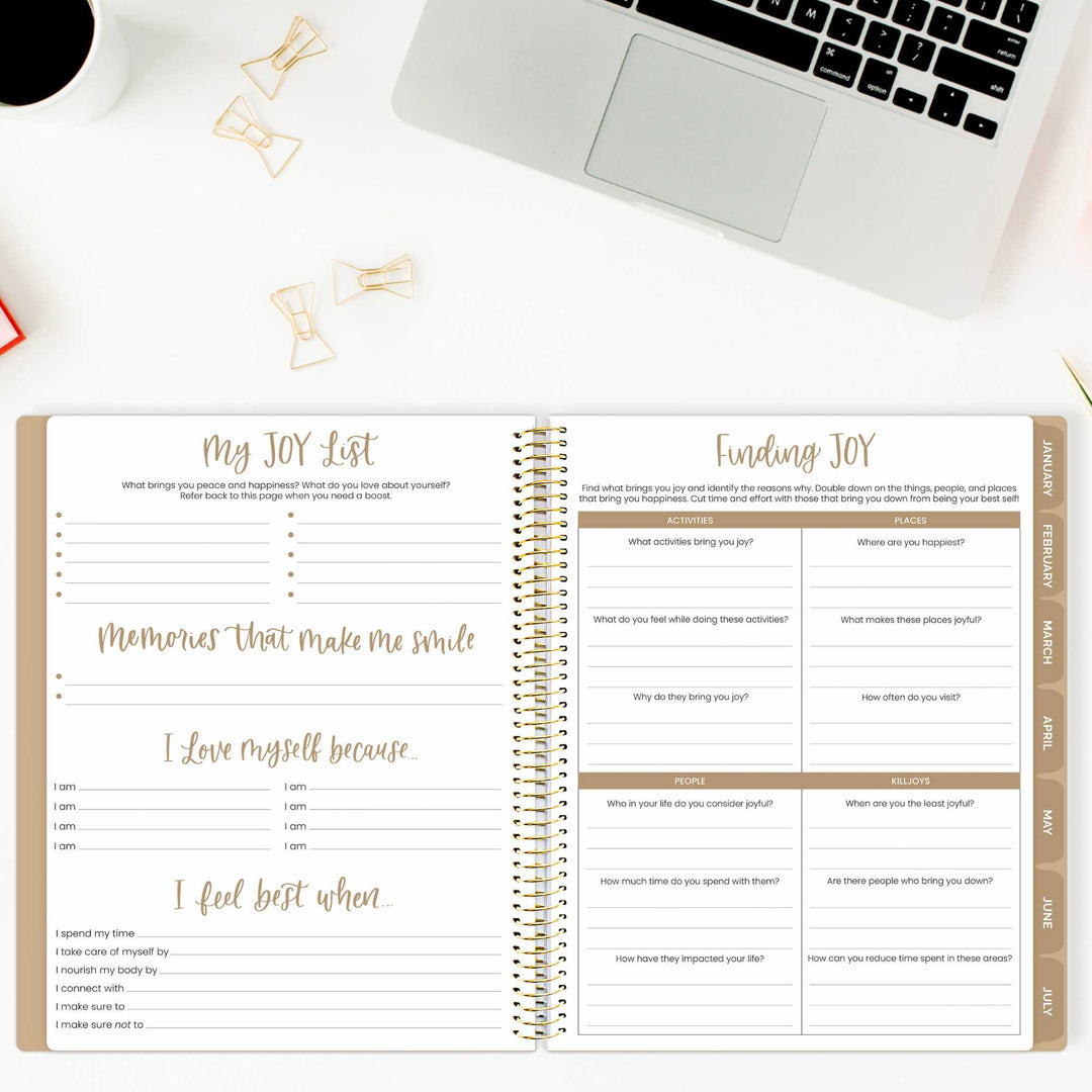 Undated Ultimate Planner & Calendar, Interchangeable Cover - bloom daily planners