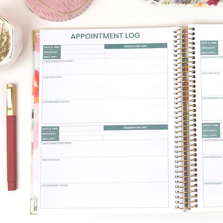Chronic Illness Planner | Brushstroke Blooms - bloom daily planners