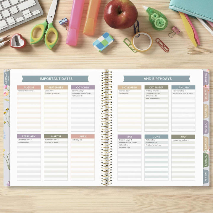 Undated Teacher Planner | Teach Them Love Them - bloom daily planners