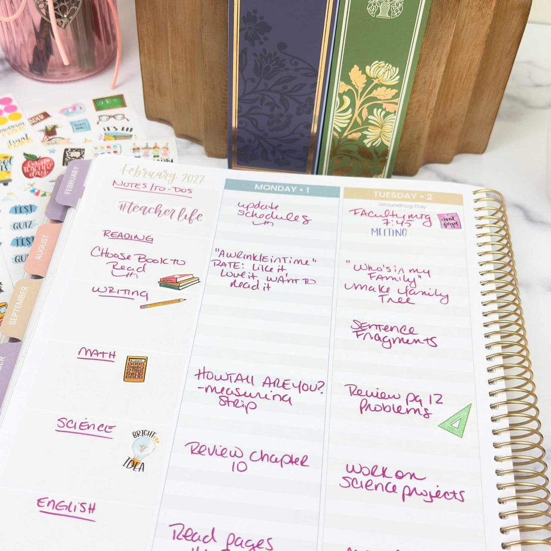 Planner Stickers | Teacher Pack | Vintage - bloom daily planners