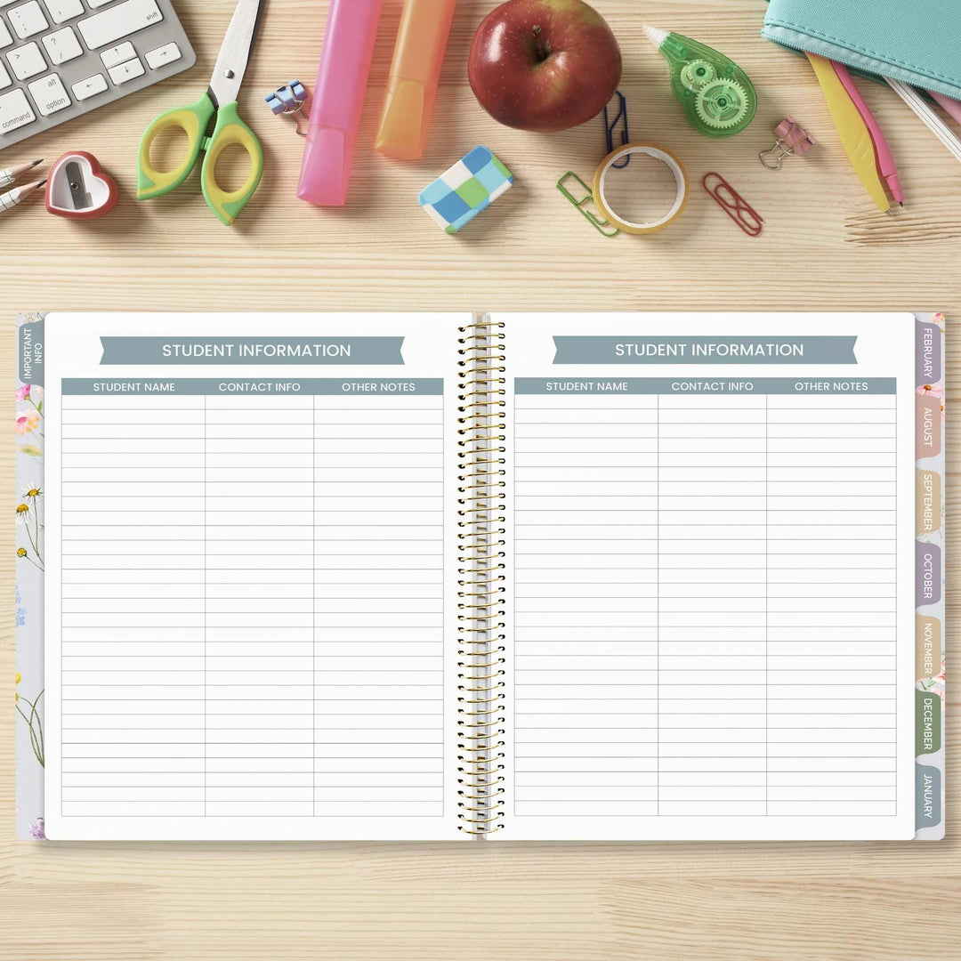 Undated Teacher Planner | Teach Them Love Them - bloom daily planners