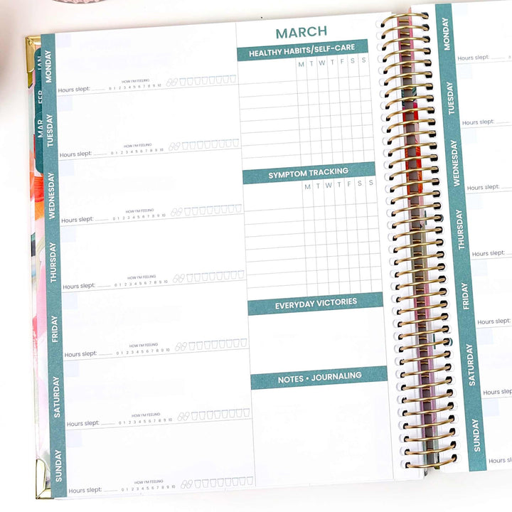 Chronic Illness Planner | Brushstroke Blooms - bloom daily planners
