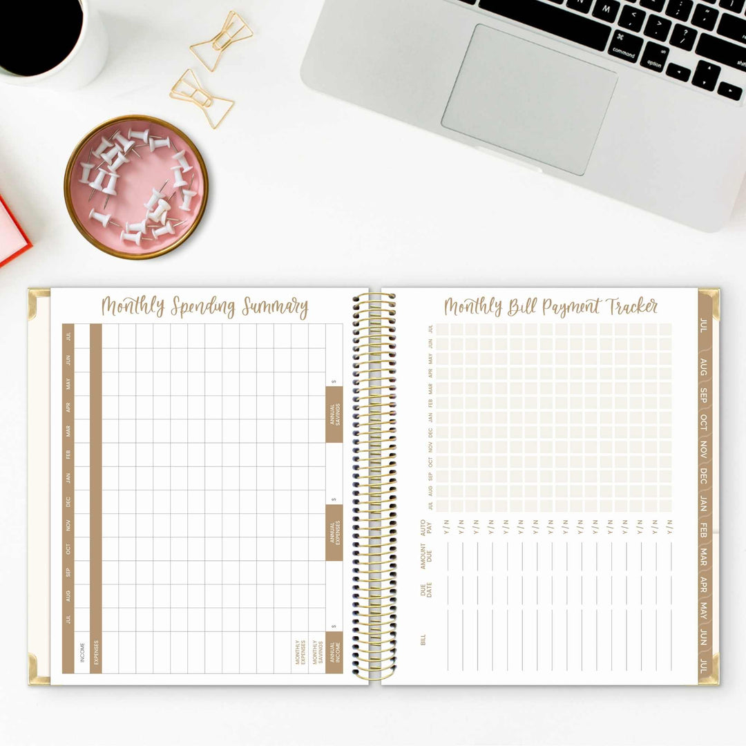 2026–27 Vision Goal Planner, 7.5" x 9" | Spread Kindness Like Wildflowers - bloom daily planners