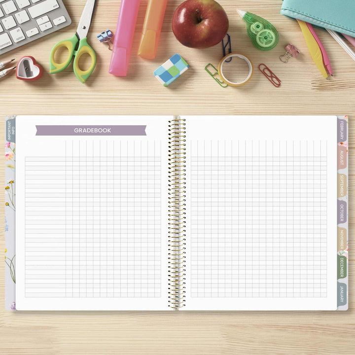 Undated Teacher Planner | Teach Them Love Them - bloom daily planners