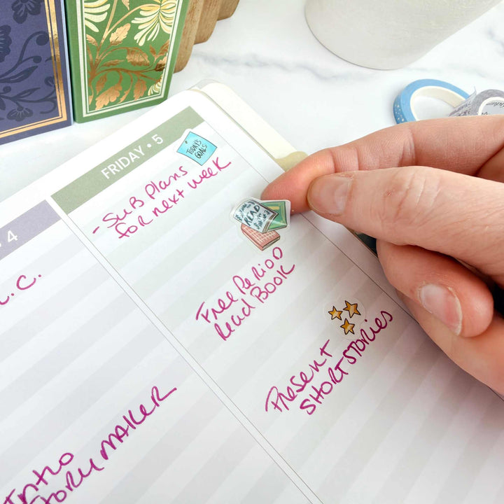 Planner Stickers | Teacher Pack | Vintage - bloom daily planners