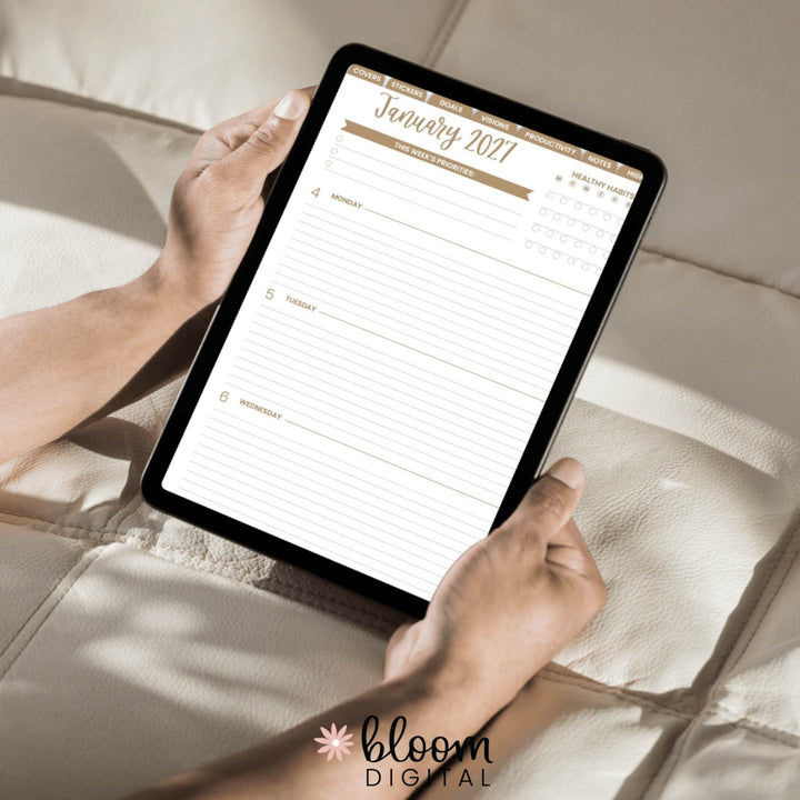 Digital Planner | Dated 2027 Classic Planner
