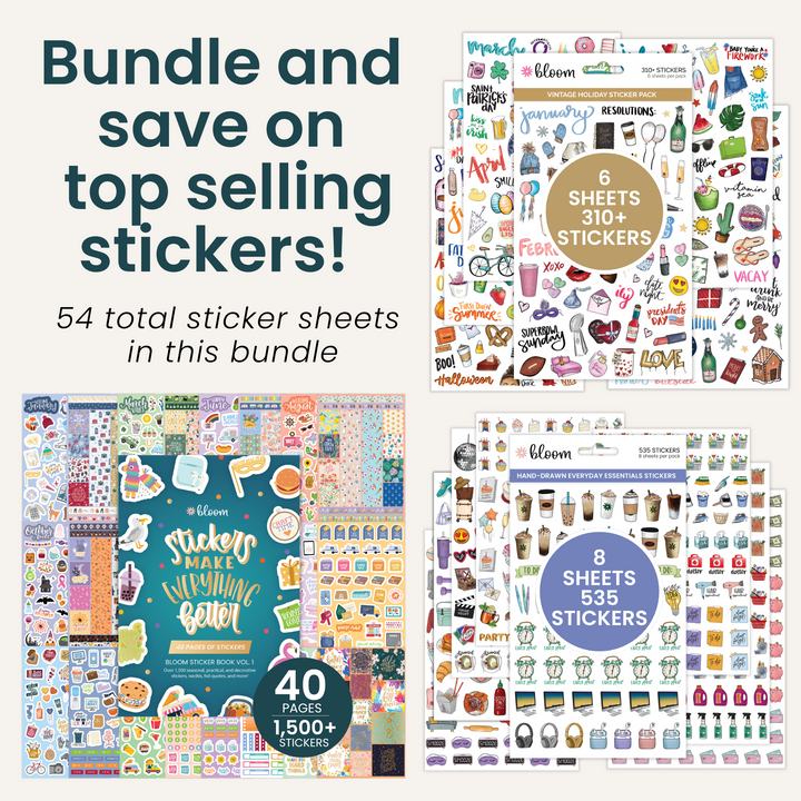 Best Selling Sticker Bundle