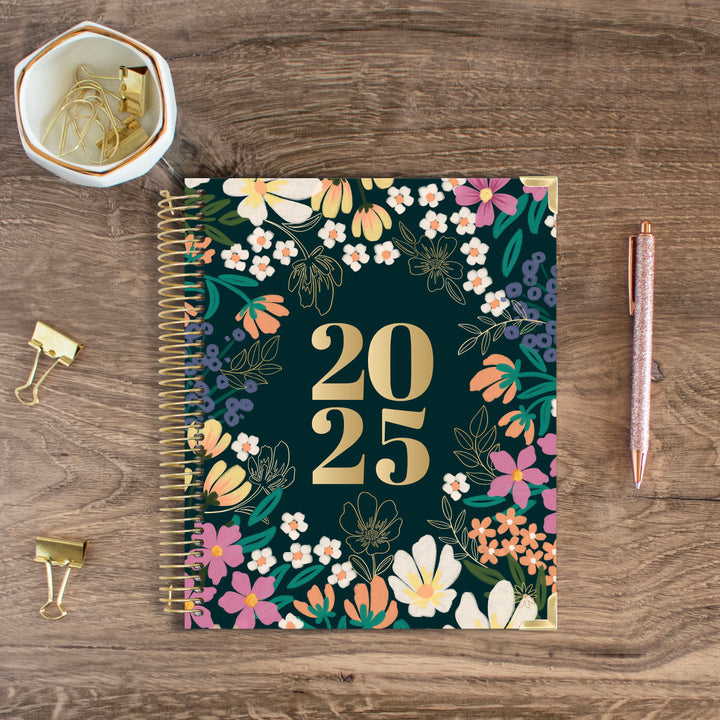 2025 Vision Planner, 7.5" x 9", Blooming Wildly