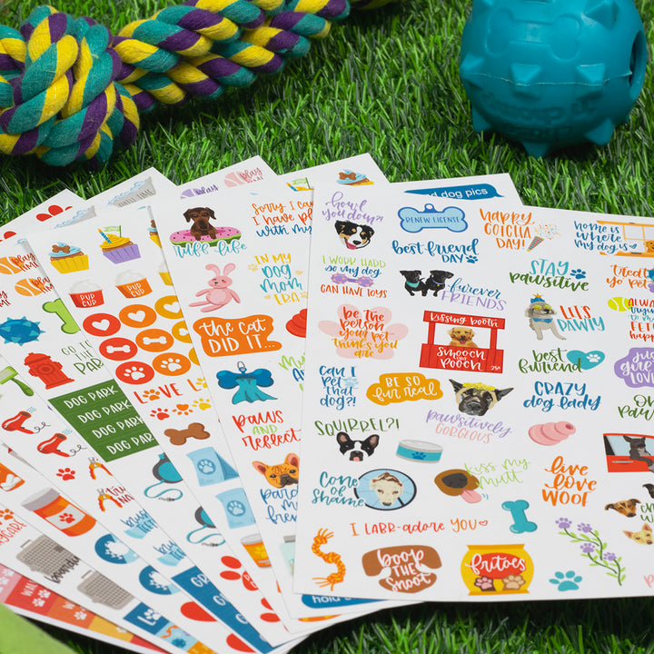 Planner Stickers, Dog Lover Pack