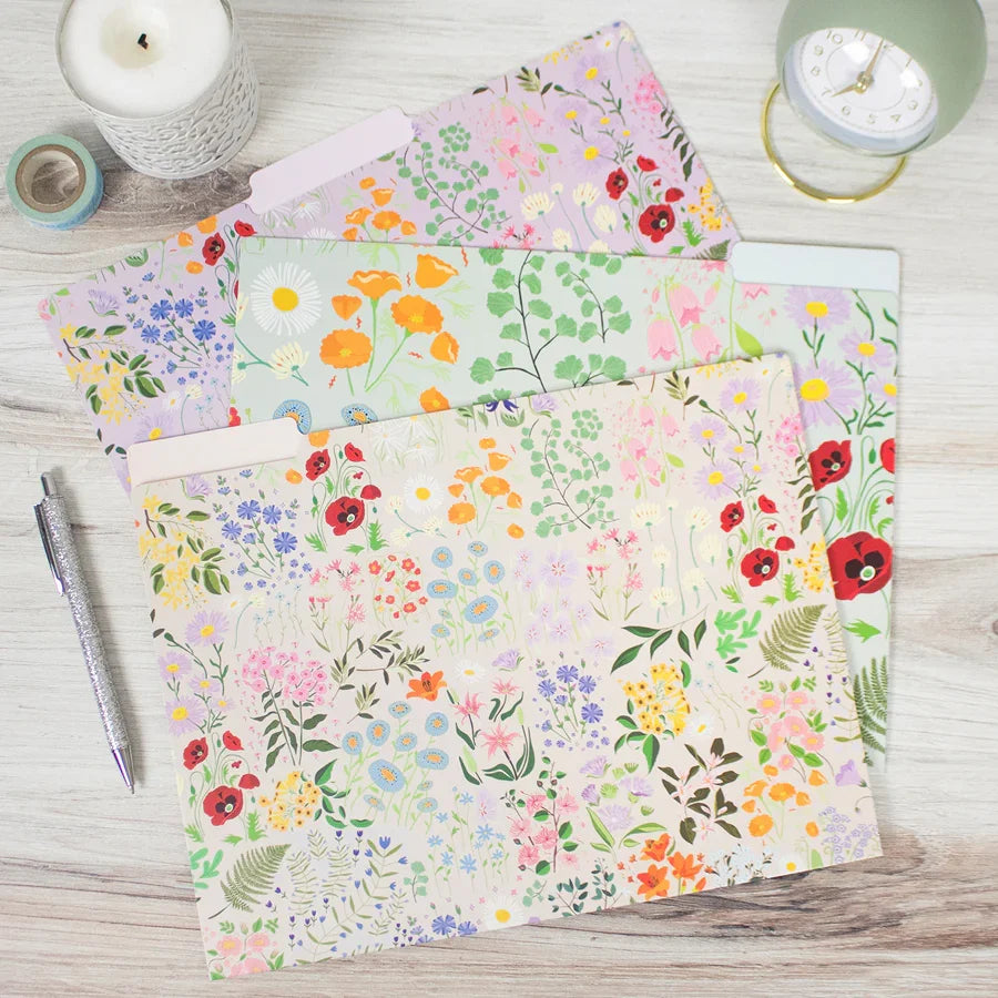 bloom's File Folder Set, Garden Party – bloom daily planners