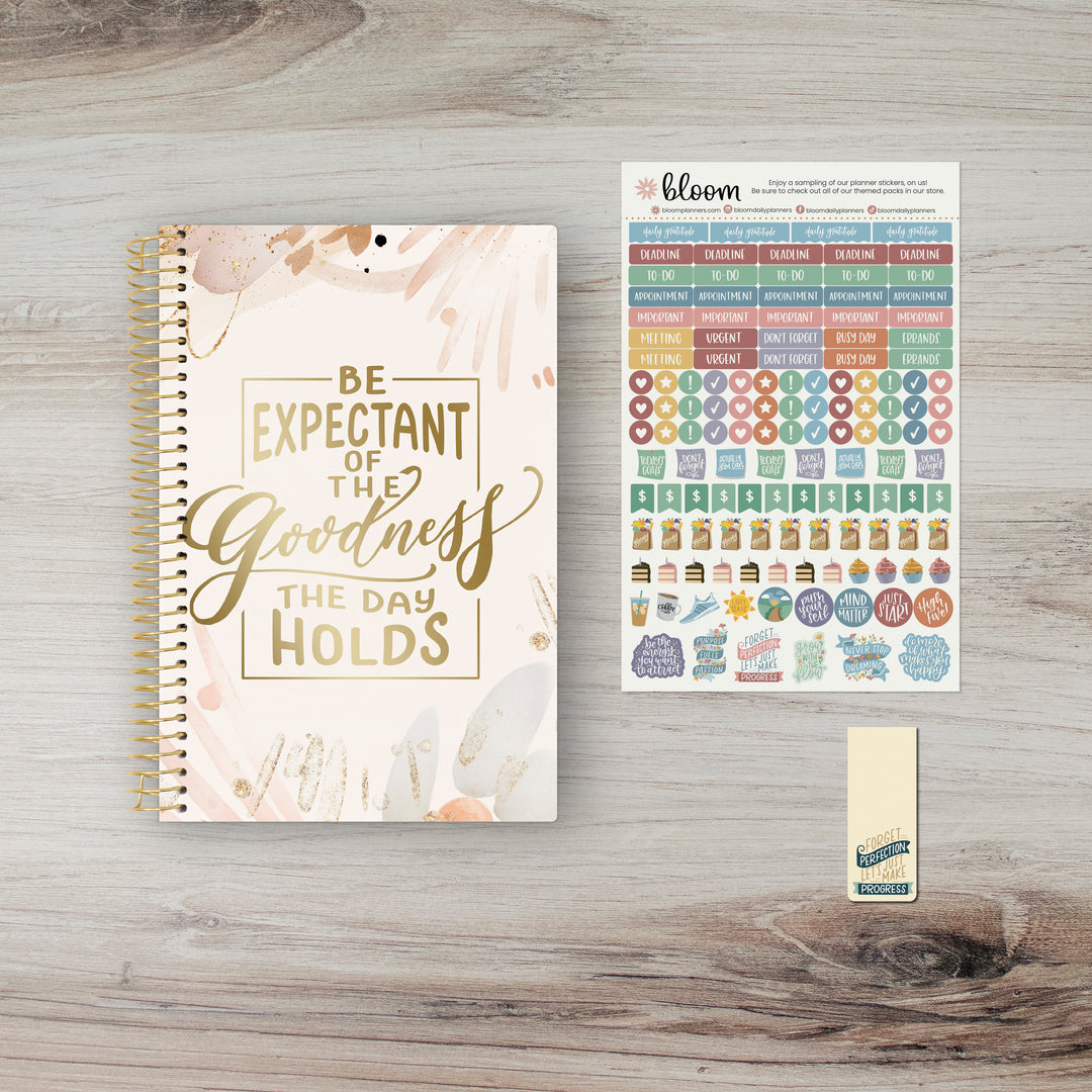 2025 Soft Cover Planner, 5.5" x 8.25", Moments of Grace