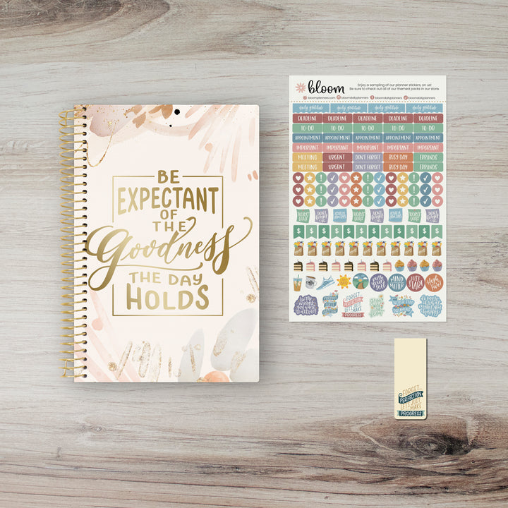 2025 Soft Cover Planner, 5.5" x 8.25", Moments of Grace