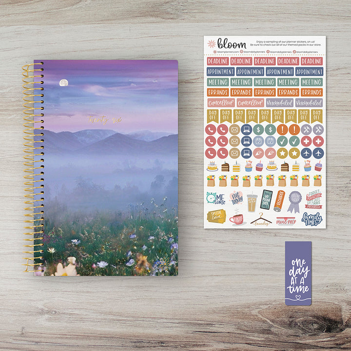 2026 Soft Cover Planner, 5.5" x 8.25", Mystical Mountains