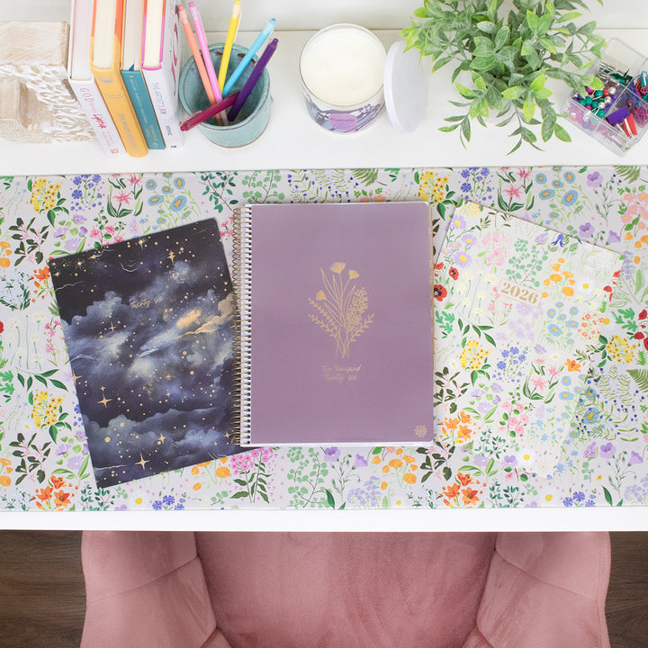 2026 Timed Vertical Weekly Planner, 8.5" x 11", Interchangeable Cover