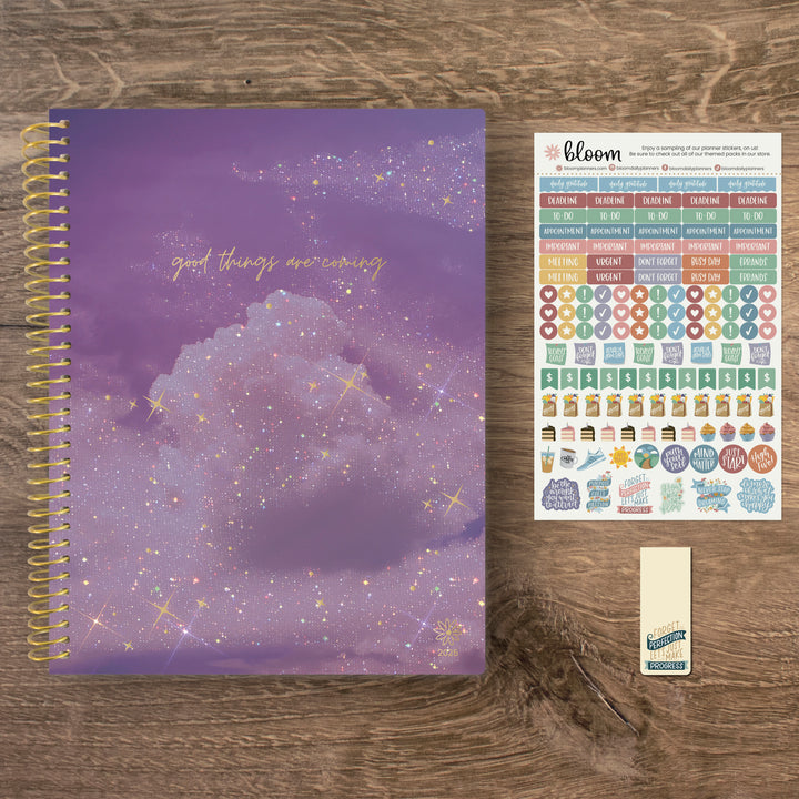 2025 Soft Cover Planner, 8.5" x 11", Good Things are Coming